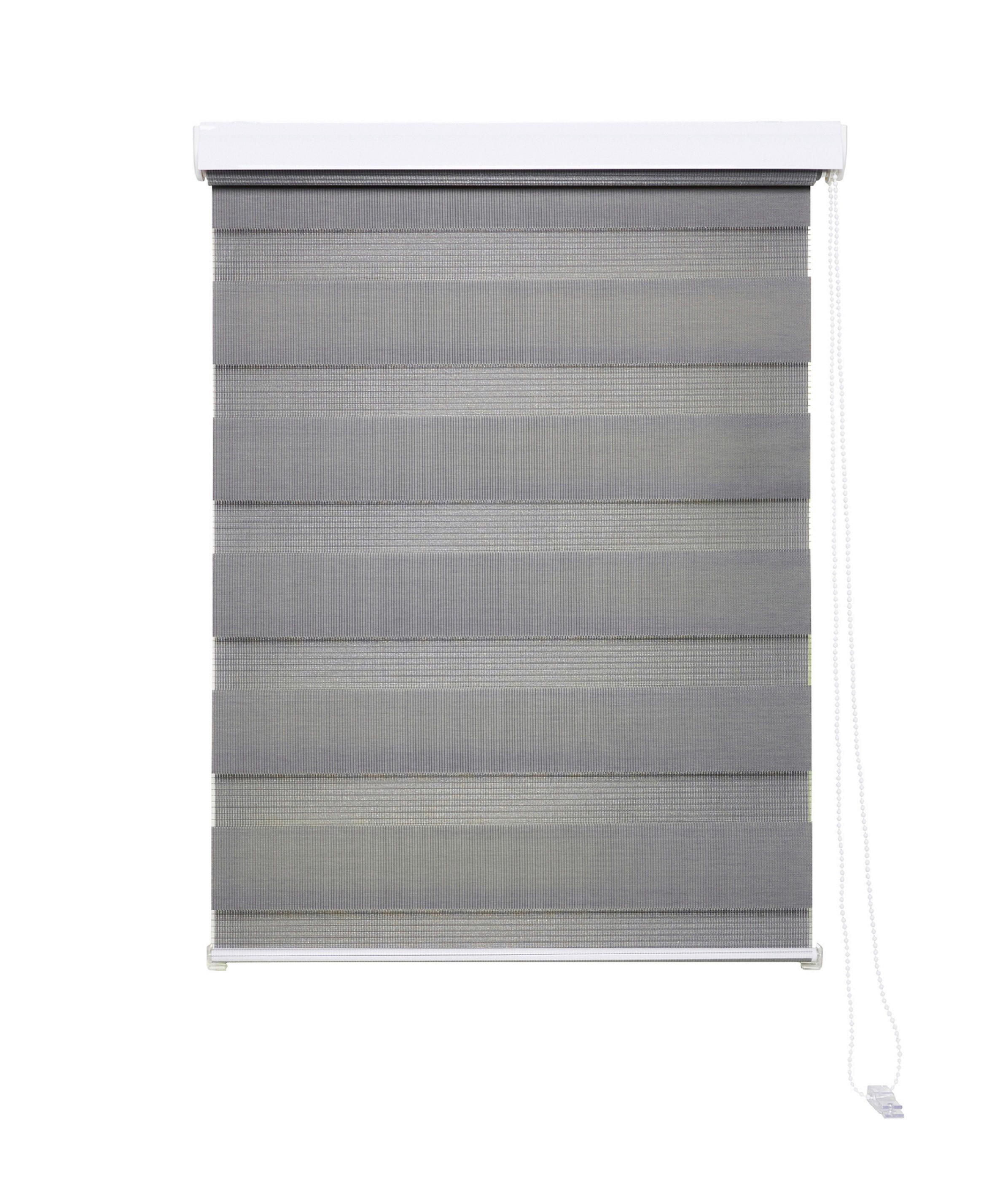 RULOU DUBLU 90/160 cm  - transparent/gri, Basics, textil (90/160cm) - Boxxx