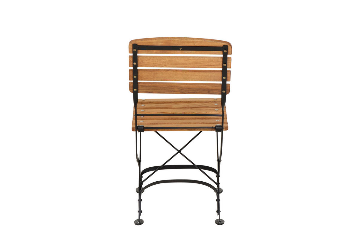 KLAPPSESSEL-SET in Holz, Metall Naturfarben  - Naturfarben, Basics, Holz/Metall (60/87/43cm) - Siena Garden