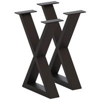 BANKGESTELL 6/45/32 cm  - Anthrazit, Design, Metall (6/45/32cm) - Waldwelt