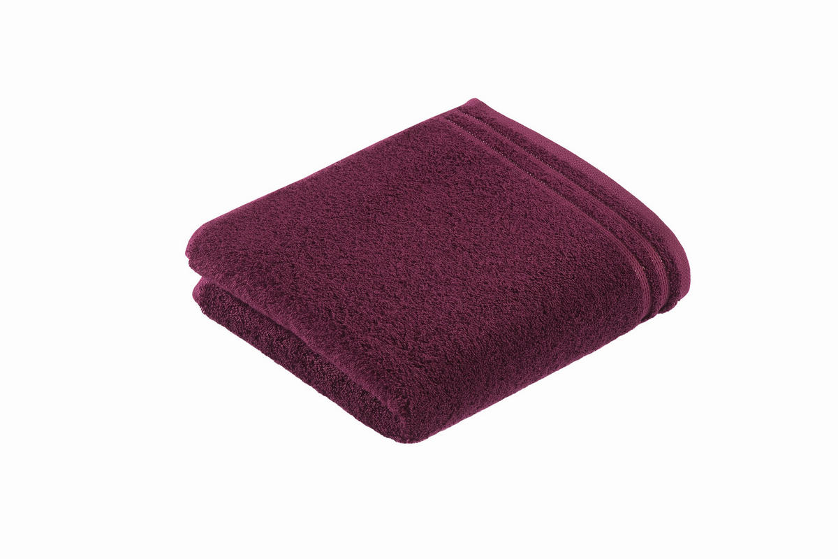 Prosop Pentru Mâini 50/100 cm culoare fructe de pădure  - culoare fructe de pădure, Basics, textil (50/100cm) - Vossen