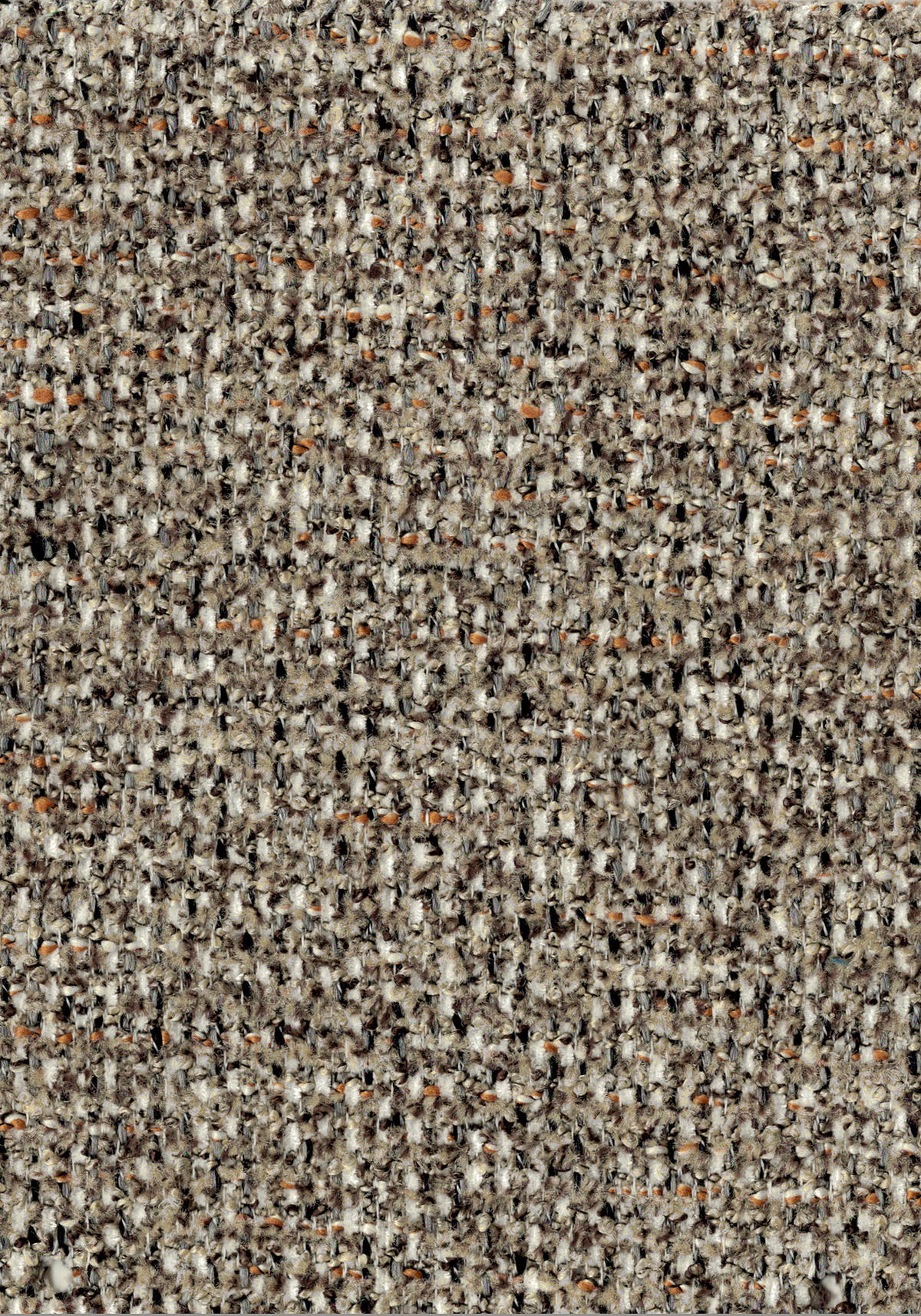 ARMLEHNSTUHL  in Stahl Struktur  - Anthrazit/Braun, Design, Textil/Metall (59/86/63cm) - Venjakob