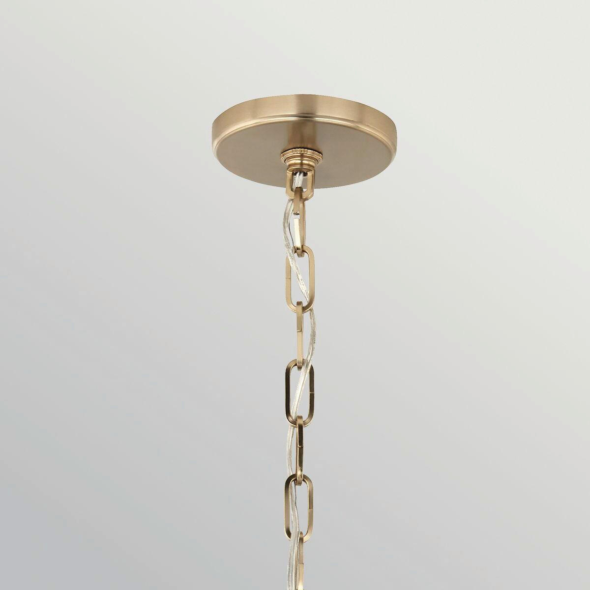 HÄNGELEUCHTE Kichler 57,2/45,7 cm  - Champagner/Schwarz, Design, Metall (57,2/45,7cm) - Elstead Lighting