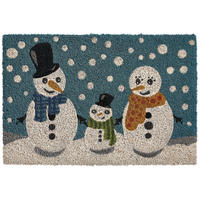 OTIRAČ 40/60 cm   višebojno  COCO SNOWMAN  - višebojno, Konvencionalno, plastika/prirodni materijali (40/60cm) - X-Mas