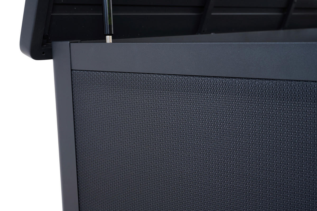 KISSENBOX 58,7/75/135,5 cm  - Grau, Basics, Kunststoff/Metall (58,7/75/135,5cm) - Siena Garden