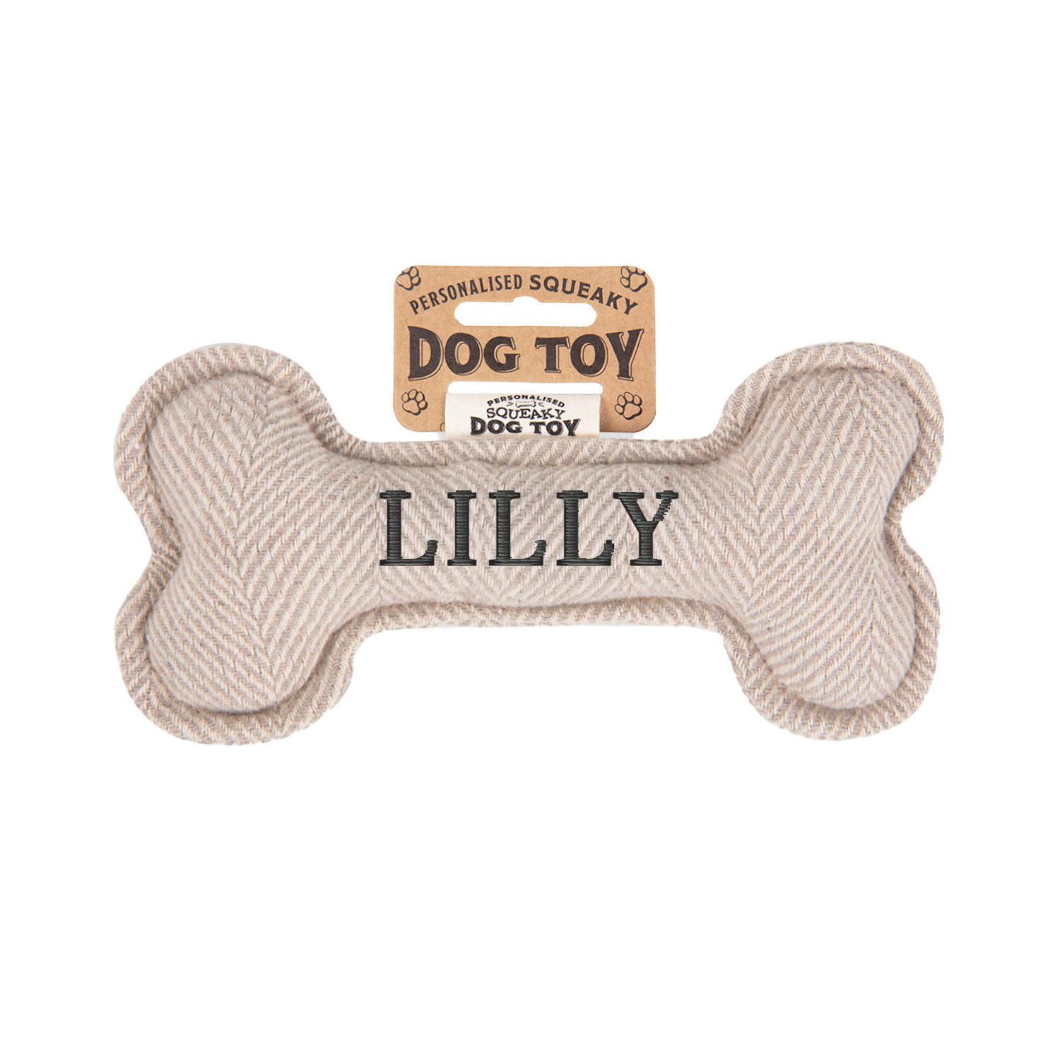 HUNDESPIELZEUG - Creme, Trend, Textil (20/4/10cm)