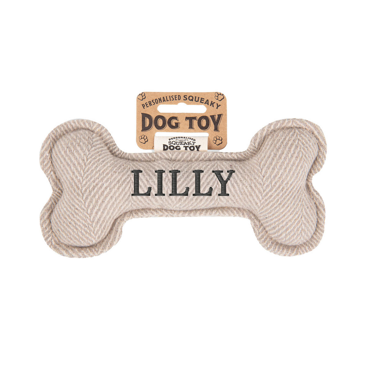 HUNDESPIELZEUG - Creme, Trend, Textil (20/4/10cm)