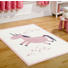 KINDERTEPPICH 120/180 cm Creme, Rosa - Creme/Rosa, Basics, Textil (120/180cm)