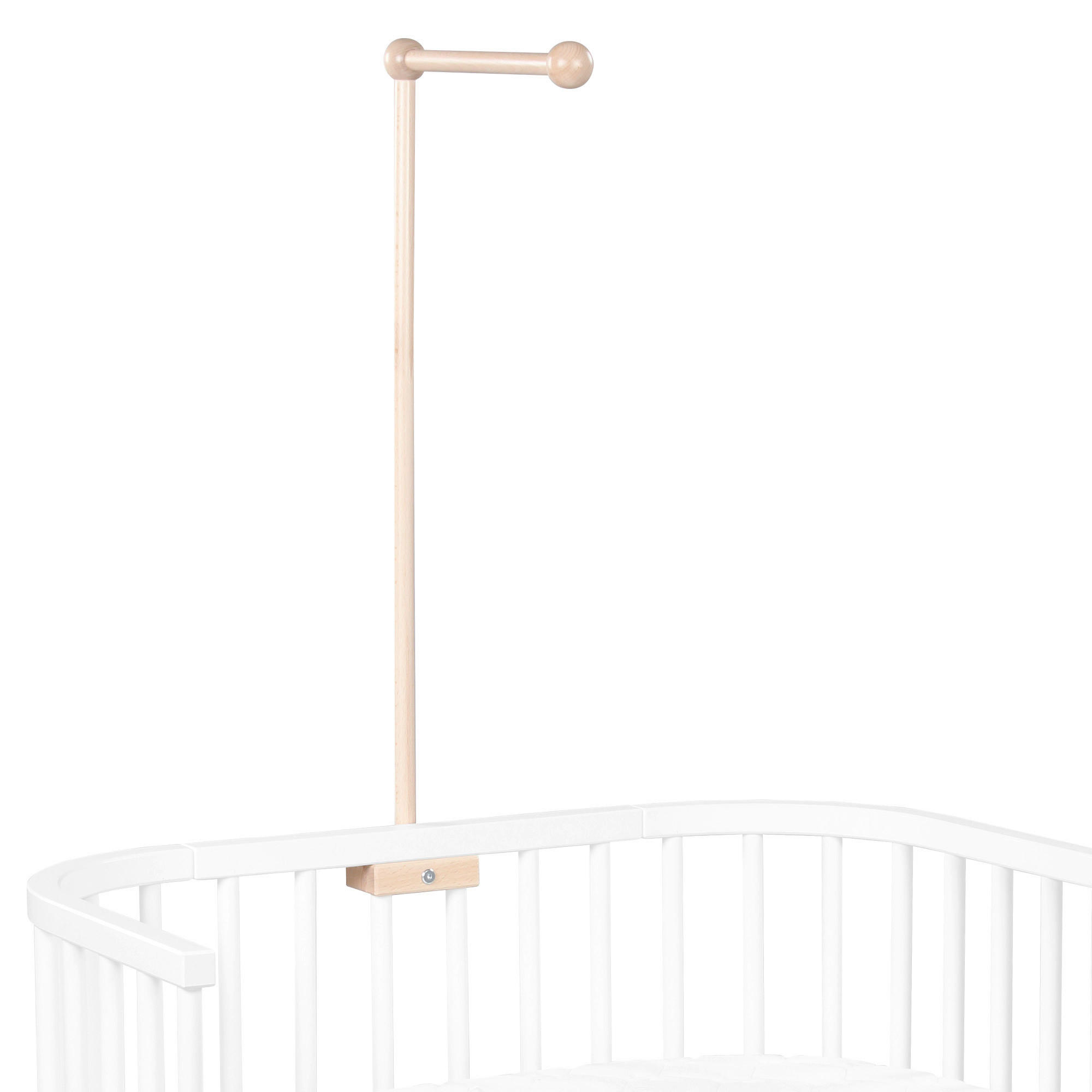 MOBILE  - Buchefarben/Naturfarben, Basics, Holz (77/37/11,5cm) - Babybay
