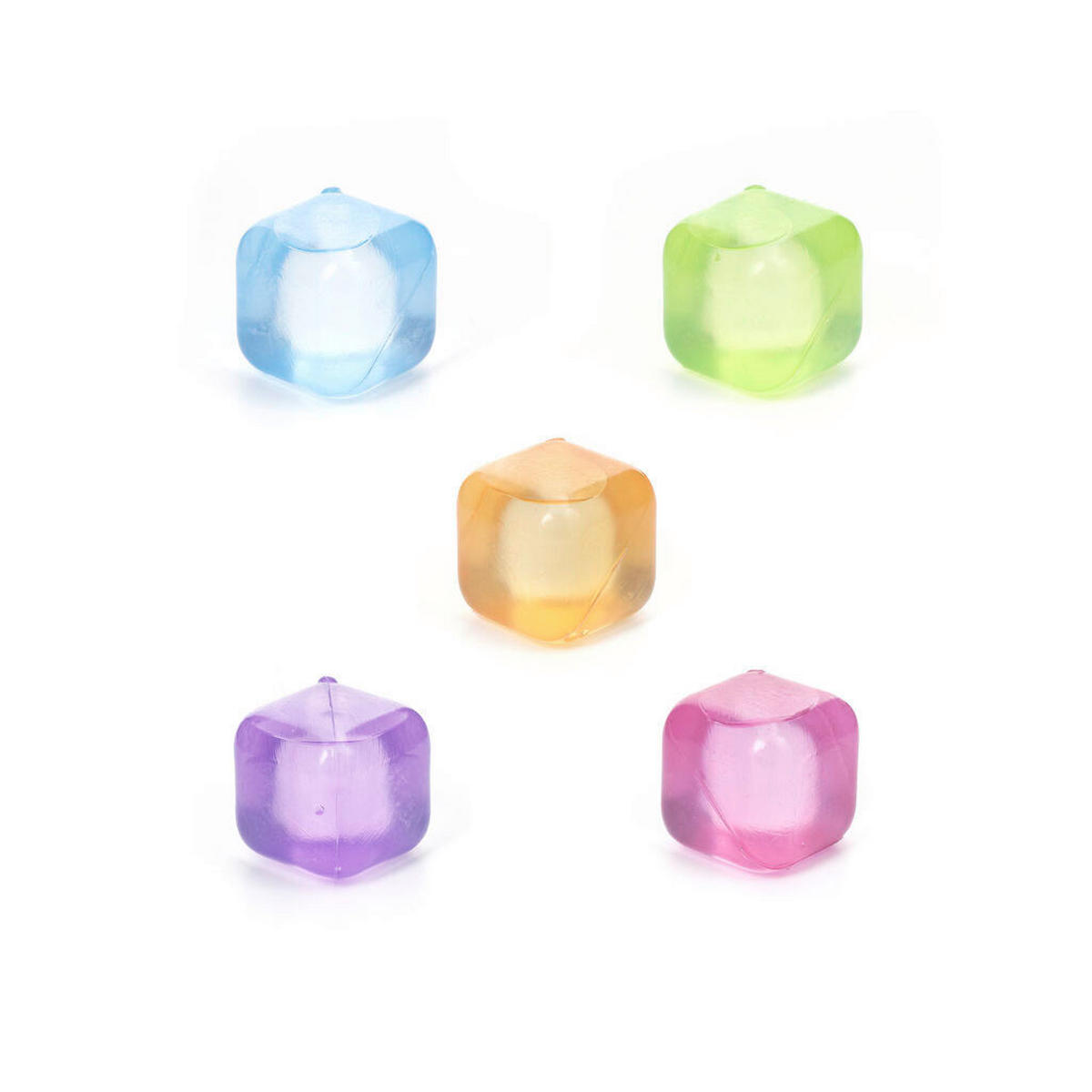 CHLADIACE KOCKY - viacfarebná, Konventionell, plast (2,5/2,5/2,5cm) - Kikkerland