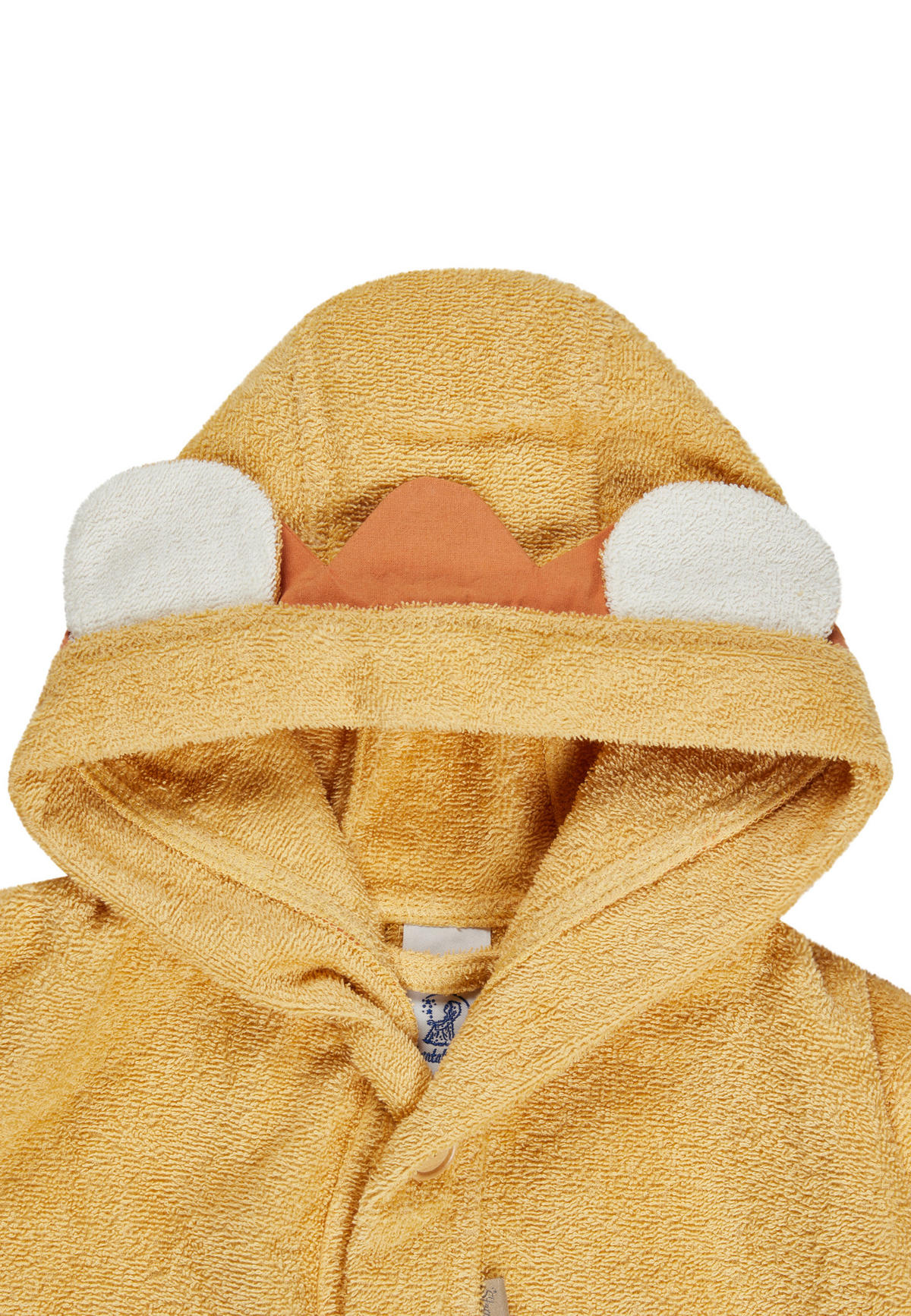 KINDERBADEMANTEL Löwe Leo  - Dunkelgelb, Basics, Textil (60/65/2cm) - Sterntaler