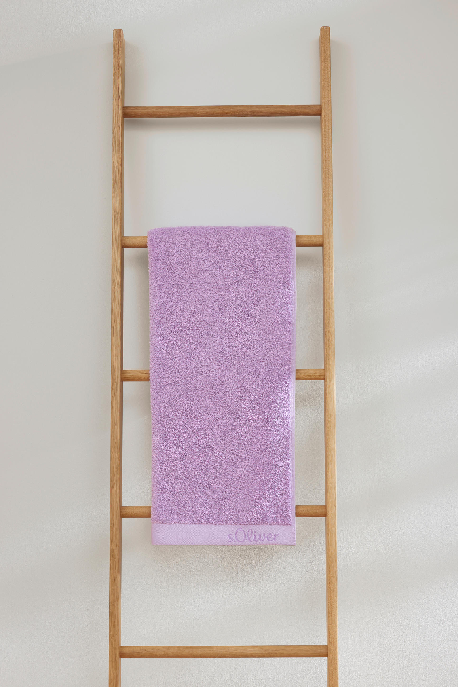 HANDTUCH s.Oliver Lila  - Lila, Trend, Textil (50/100cm) - S. Oliver