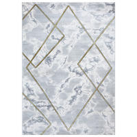 LÄUFER 80/300 cm 38803  - Dunkelgrau/Goldfarben, LIFESTYLE, Textil (80/300cm) - Novel