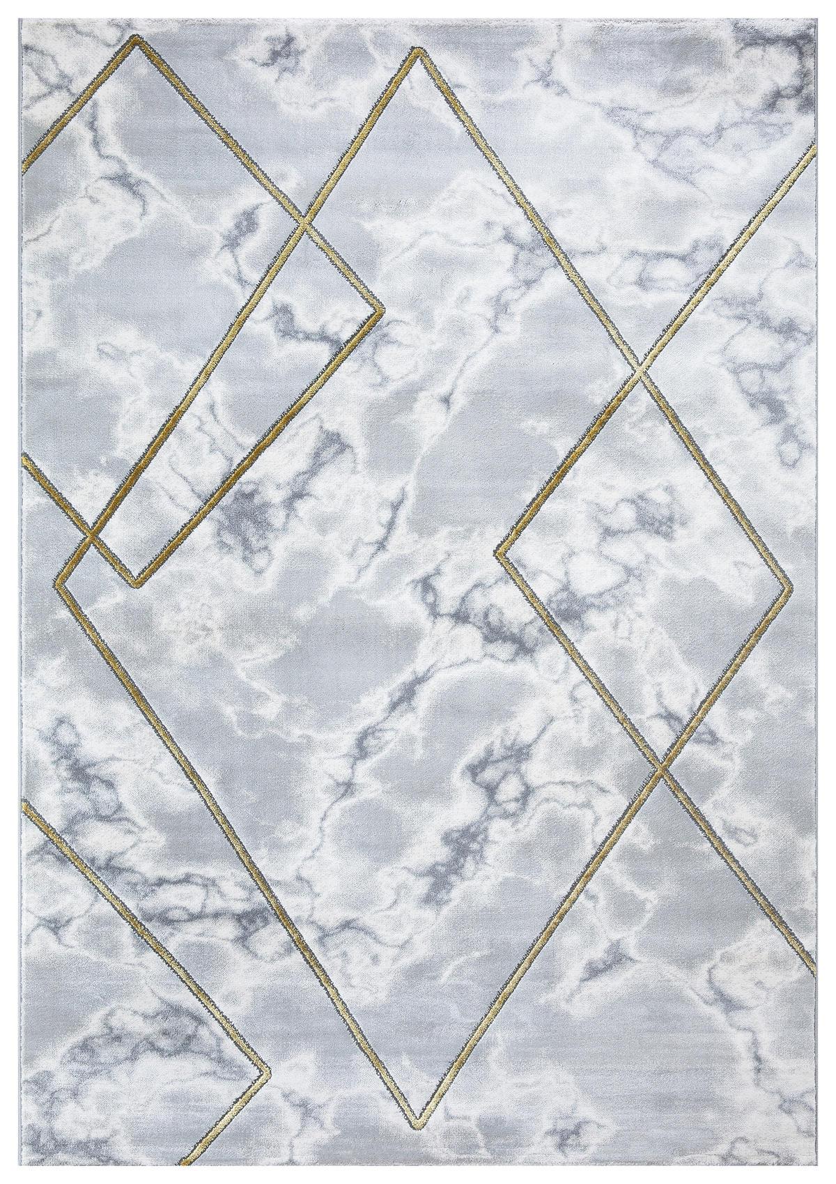 LÄUFER 80/300 cm 38803  - Dunkelgrau/Goldfarben, LIFESTYLE, Textil (80/300cm) - Novel