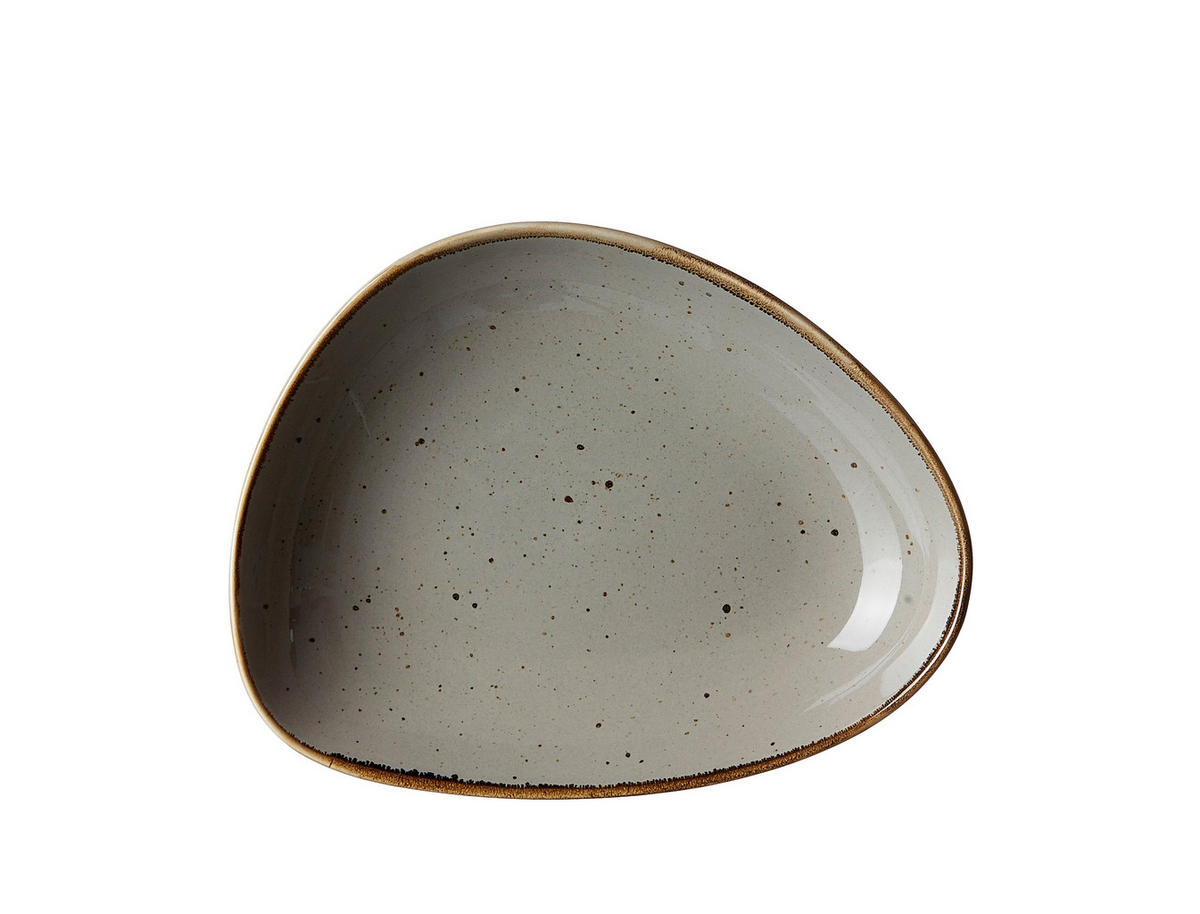 Farfurie Adâncă 23/18 cm  - taupe, Basics, ceramică (23/18cm)