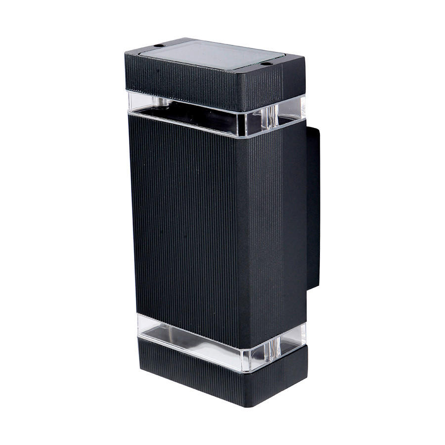 Aplică De Exterior  23/11/10 cm   - străveziu/antracit, plastic/metal (23/11/10cm)