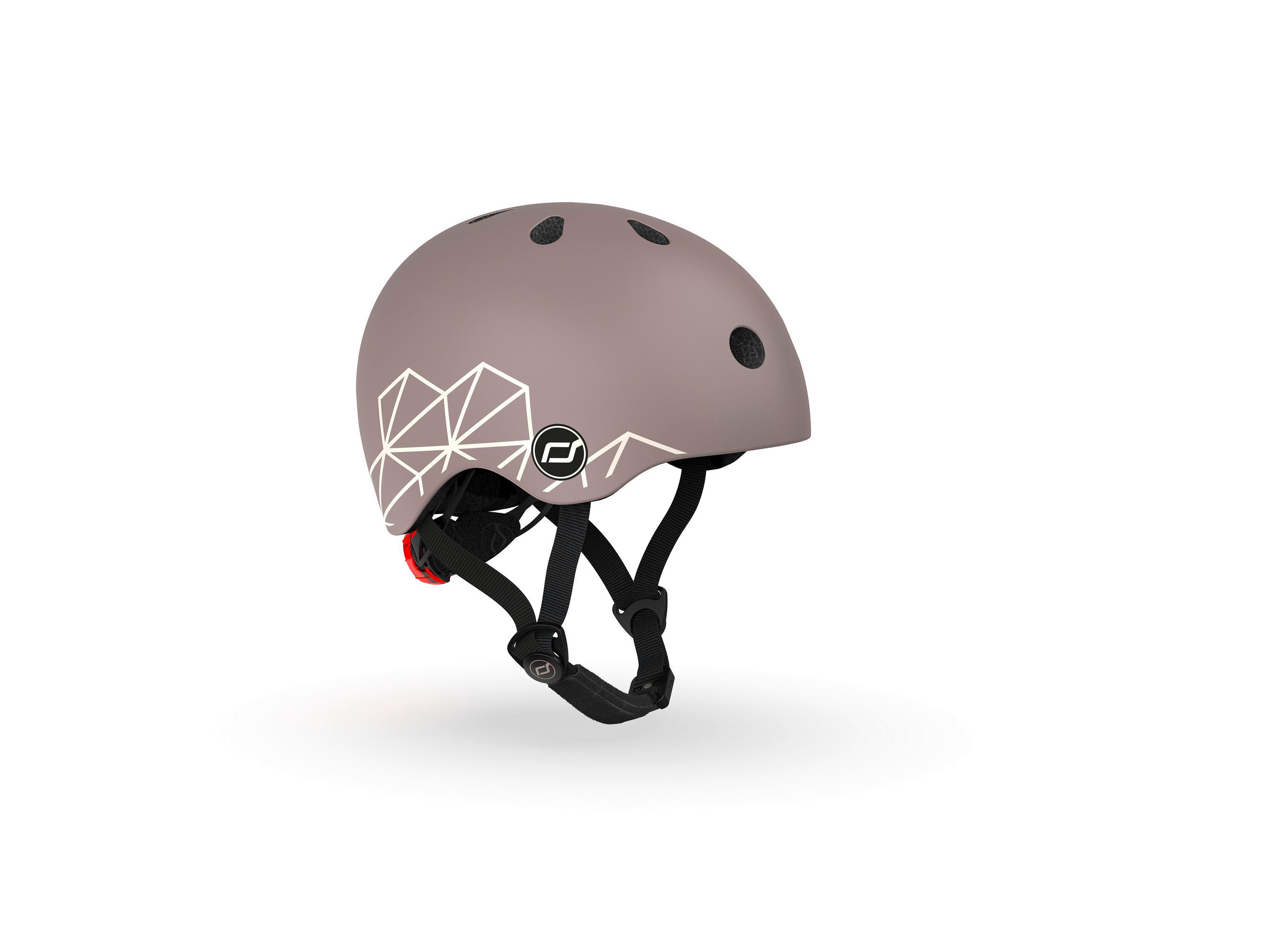 KINDERHELM XXS-S  - Braun, Trend, Kunststoff/Textil (XXS-Snull) - Scoot and Ride