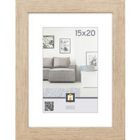 OKVIR ZA SLIKE         - sivi hrast, Basics, umetna masa/steklo (18/23cm)