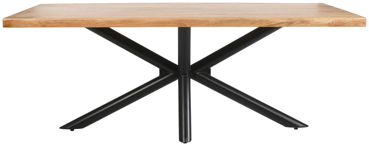 TISCHPLATTE Eiche Eichefarben  - Eichefarben, Design, Holz (180/90/5cm) - Landscape