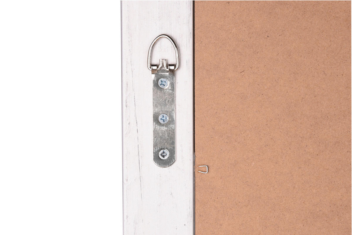 WANDSPIEGEL 50/150/3,5 cm    in rechteckig  - Silberfarben/Schwarz, Trend, Glas/Holz (50/150/3,5cm) - Boxxx