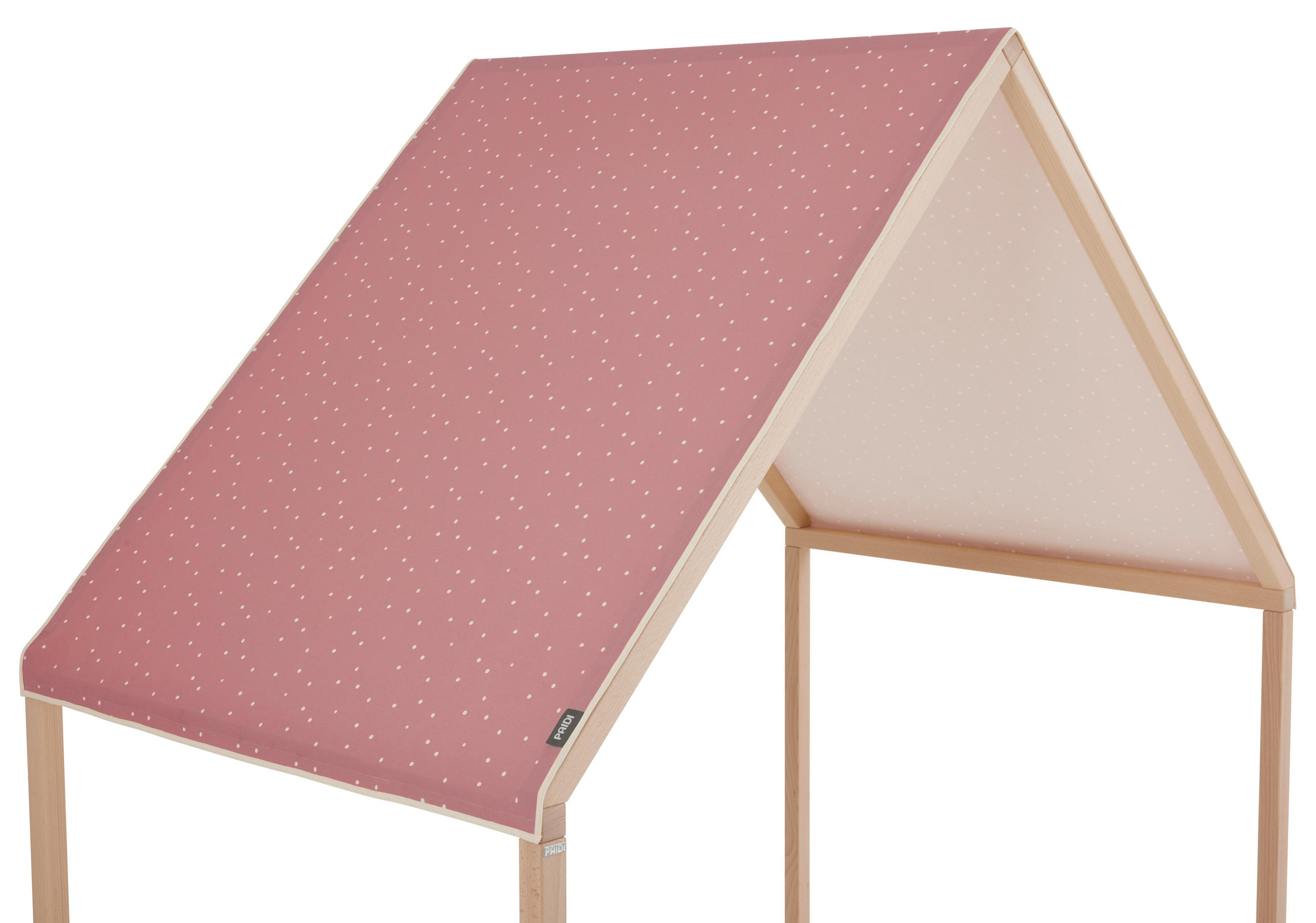 BALDAHIN  Little PAIDI House  - ružičasta, Basics, tekstil (97/235cm) - Paidi