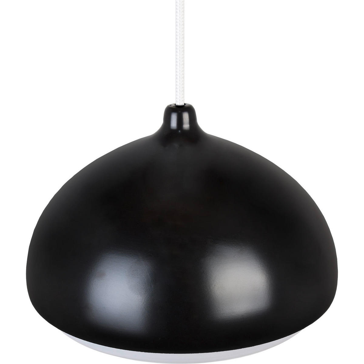 ZÁVĚSNÉ SVÍTIDLO, 22,5/90-140 cm  - bílá/černá, Design, dřevo (22,5/90-140cm)