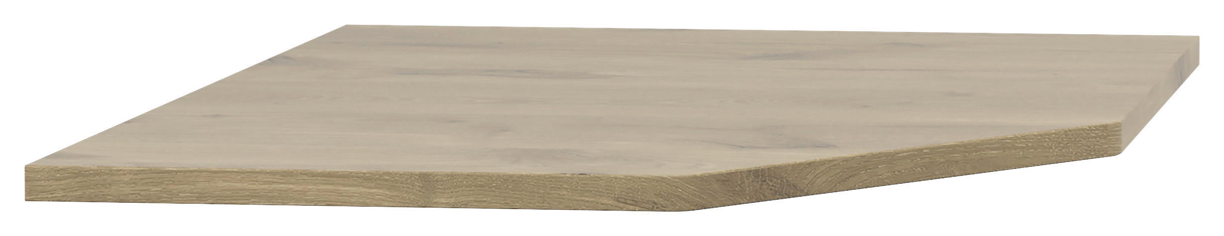 ECKVERBINDUNGSPLATTE Eichefarben - Eichefarben, KONVENTIONELL, Holzwerkstoff (80/2,8/80cm) - Voleo