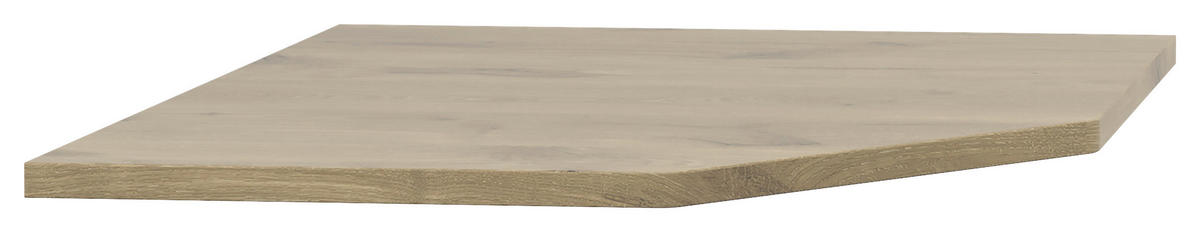 ECKVERBINDUNGSPLATTE  in Eichefarben  - Eichefarben, Konventionell, Holzwerkstoff (80/2,8/80cm) - Voleo