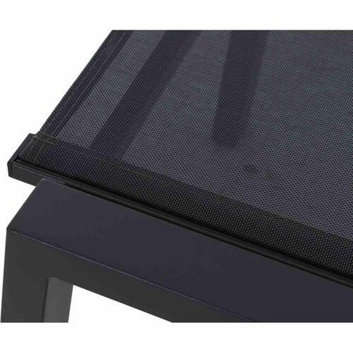 GARTENHOCKER  - Anthrazit/Grau, Design, Textil/Metall (54/42/60cm) - Ambia Garden
