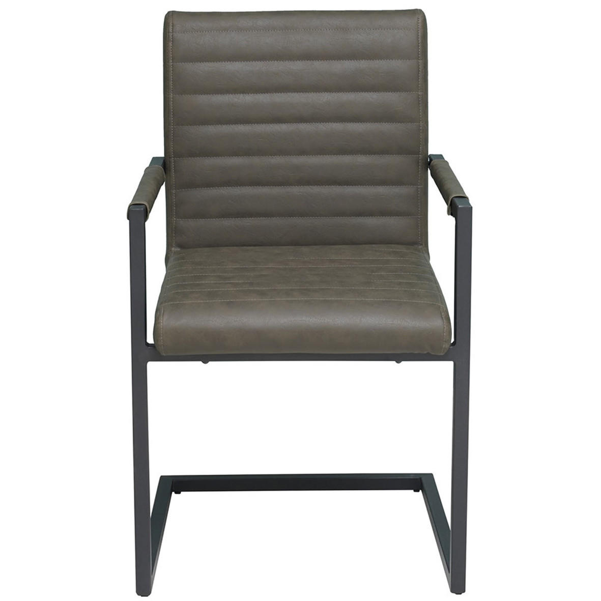 SADA STOLIČIEK S PODRÚČKAMI 2 kus - čierna/zelená, Lifestyle, kov/textil (54/86/57cm) - MID.YOU