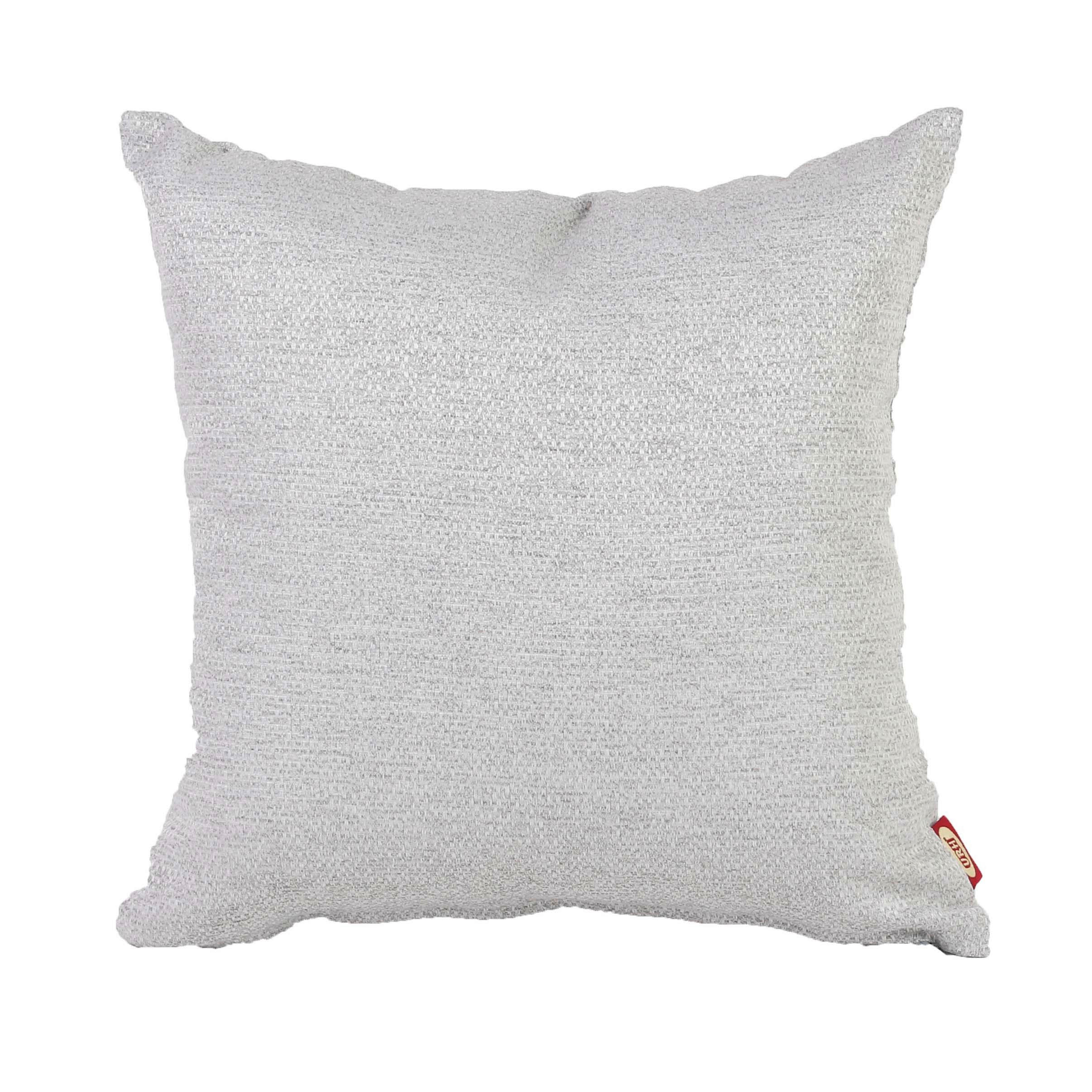 UKRASNI JASTUČIĆ 50/50 cm   RIZEK  - siva, Konvencionalno, tekstil (50/50cm)