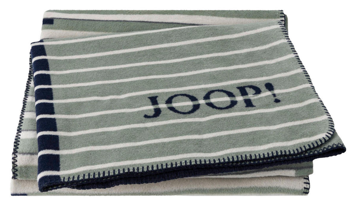WOHNDECKE 150/200 cm  - Salbeigrün, Basics, Textil (150/200cm) - Joop!