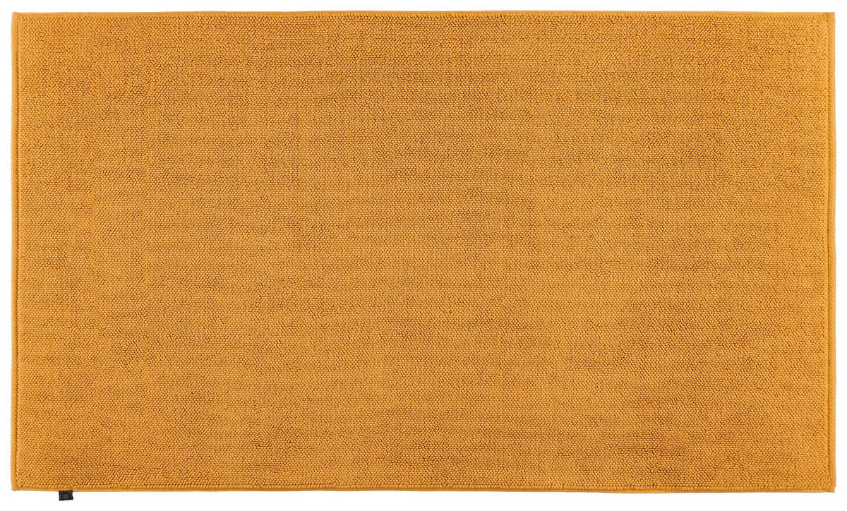 BADTEPPICH 1007 LOOP 532 Gelb 70/120 cm  - Gelb, KONVENTIONELL, Textil (70/120cm) - Cawoe