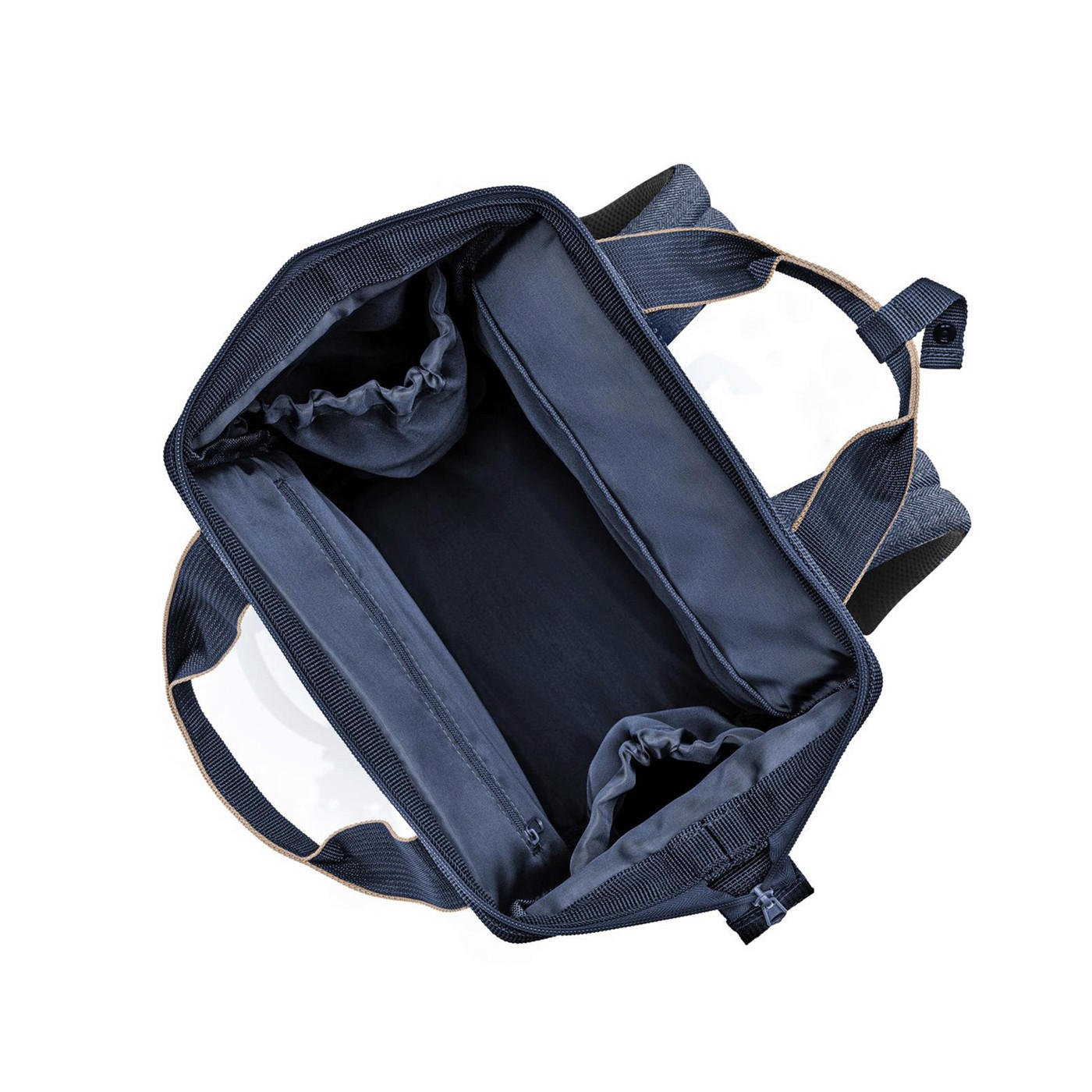 RUCSAC - albastru închis, Basics, textil (31/39/17cm)