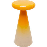 BEISTELLTISCH in Metall 30/30/58 cm  - Gelb/Orange, Design, Metall (30/30/58cm) - Kare-Design