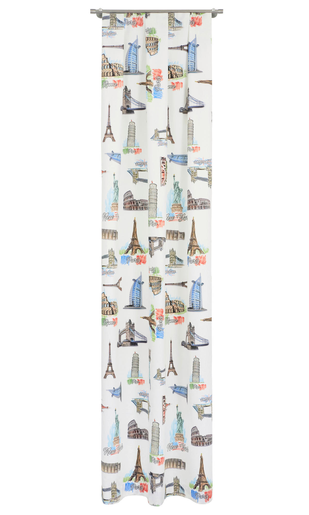 MATERIAL TEXTIL DECORATIV obscuritate  - maro/albastru, Basics, textil (140cm)