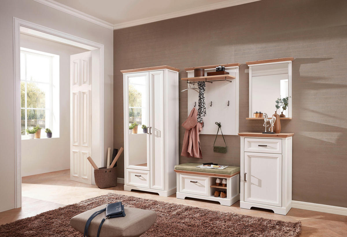 WANDSPIEGEL 65/83/15 cm    in rechteckig  - Eichefarben/Pinienfarben, ROMANTIK / LANDHAUS, Glas/Holzwerkstoff (65/83/15cm) - Landscape