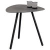PRÍRUČNÝ STOLÍK, antracitová - antracitová, Design, kov (50/50/50cm) - Xora