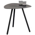BEISTELLTISCH 50/50/50 cm Anthrazit  - Anthrazit, Design, Metall (50/50/50cm) - Xora