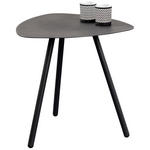 BEISTELLTISCH in Metall 50/50/50 cm  - Anthrazit, Design, Metall (50/50/50cm) - Xora