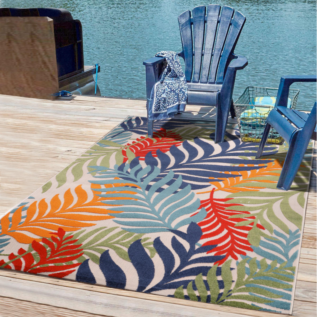 STAZA 80/200 cm   višebojno  Floral  - višebojno, Lifestyle, tekstil/plastika (80/200cm)