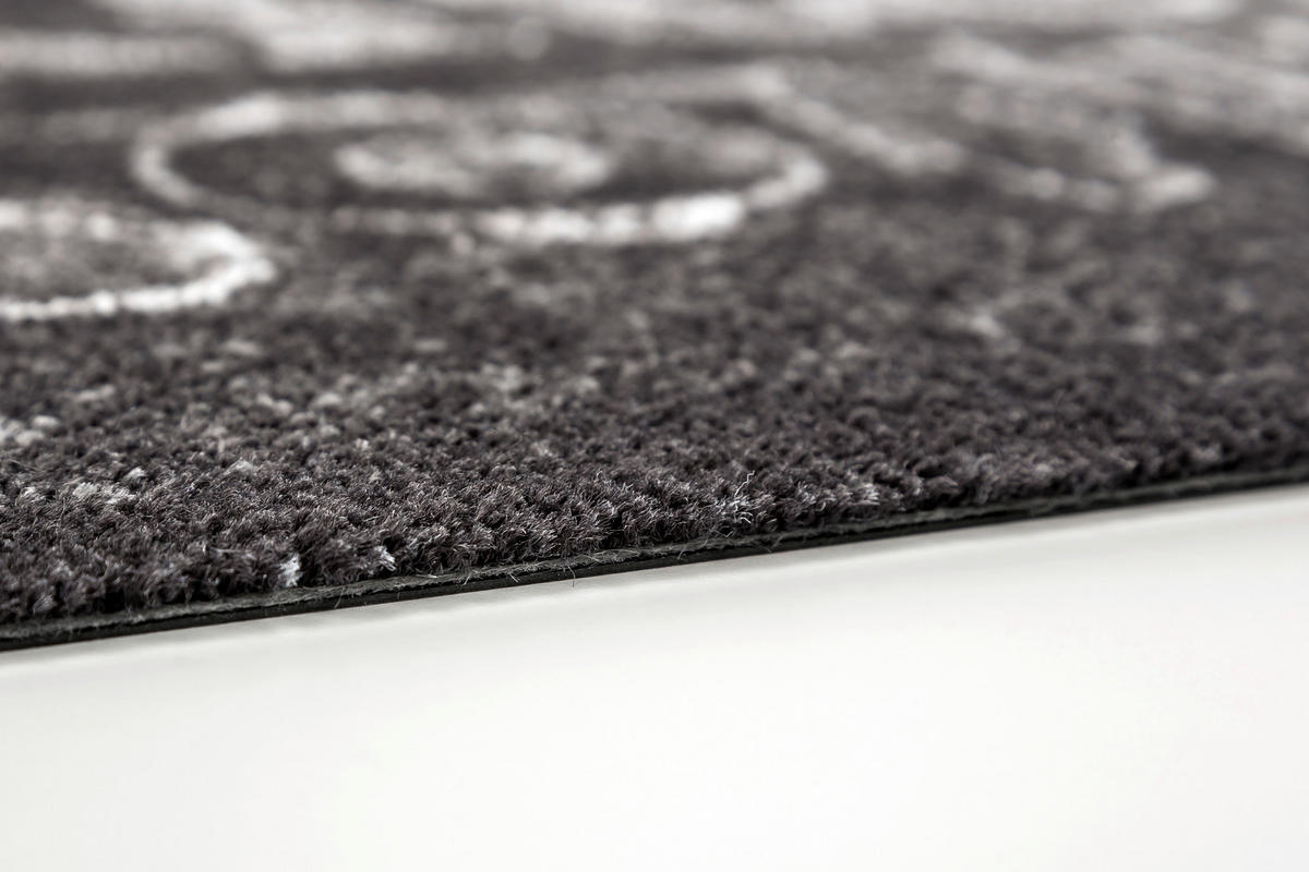 KÜCHENLÄUFER 50/150 cm Miabella Schwarz, Weiß  - Schwarz/Weiß, Design, Textil (50/150cm) - Esposa