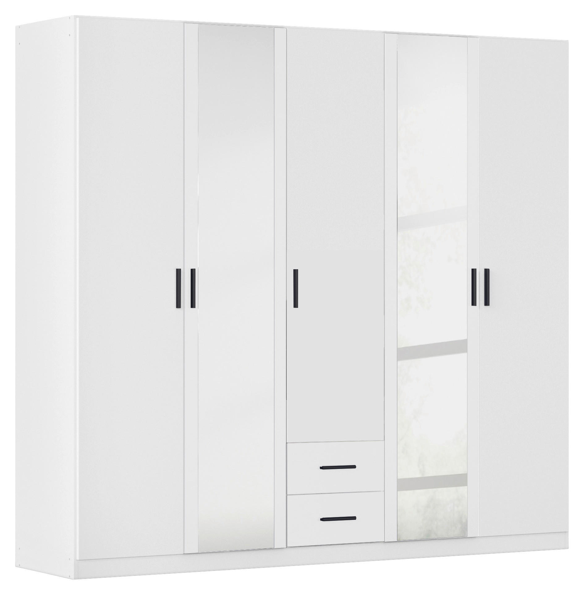 Rauch Möbel Kleiderschrank Weiß 226x210x54 cm