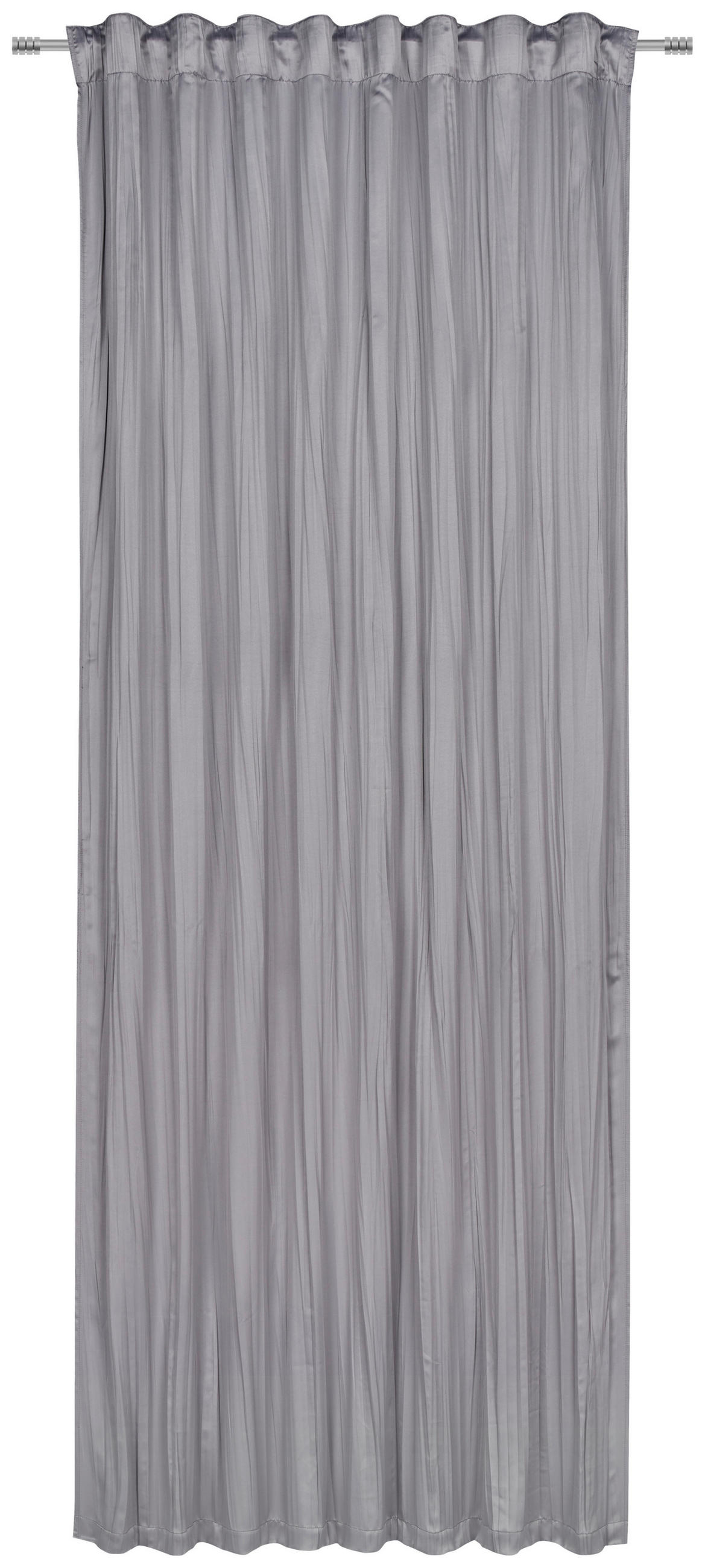 FERTIGVORHANG blickdicht  - Anthrazit, Design, Textil (122/255cm) - Novel