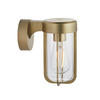 AUßENWANDLEUCHTE 11/18/20,8 cm   - Klar/Goldfarben, Basics, Glas/Metall (11/18/20,8cm) - ENDON