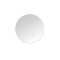 WANDSPIEGEL Weiß  - Weiß, Basics, Glas/Metall (60/60/2,8cm) - Milino