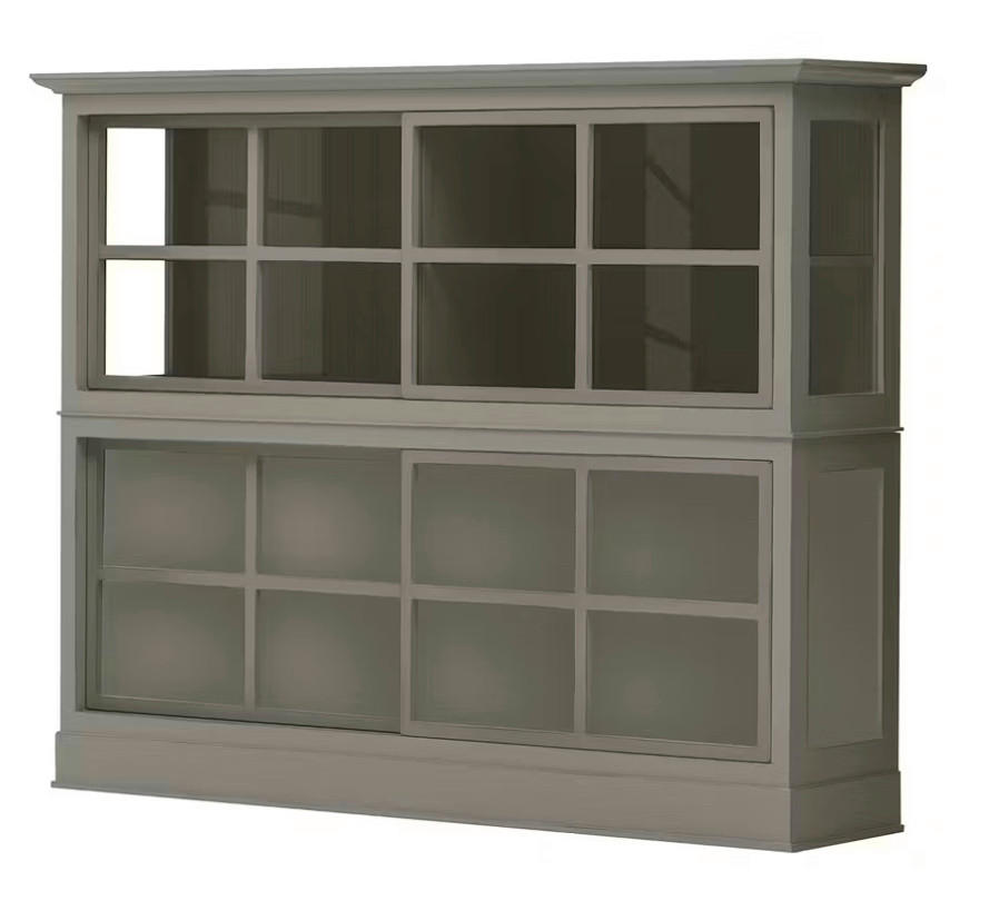 SIDEBOARD UrbanClass  in 190,5/149/49 cm  - Grau, LIFESTYLE, Glas/Holz (190,5/149/49cm) - Livetastic