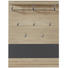 GARDEROBENPANEEL 85/116/28 cm - Eichefarben/Graphitfarben, Natur, Holzwerkstoff (85/116/28cm) GARDEROBENPANEEL 85/116/28 cm - Eichefarben/Graphitfarben, Natur, Holzwerkstoff (85/116/28cm)
