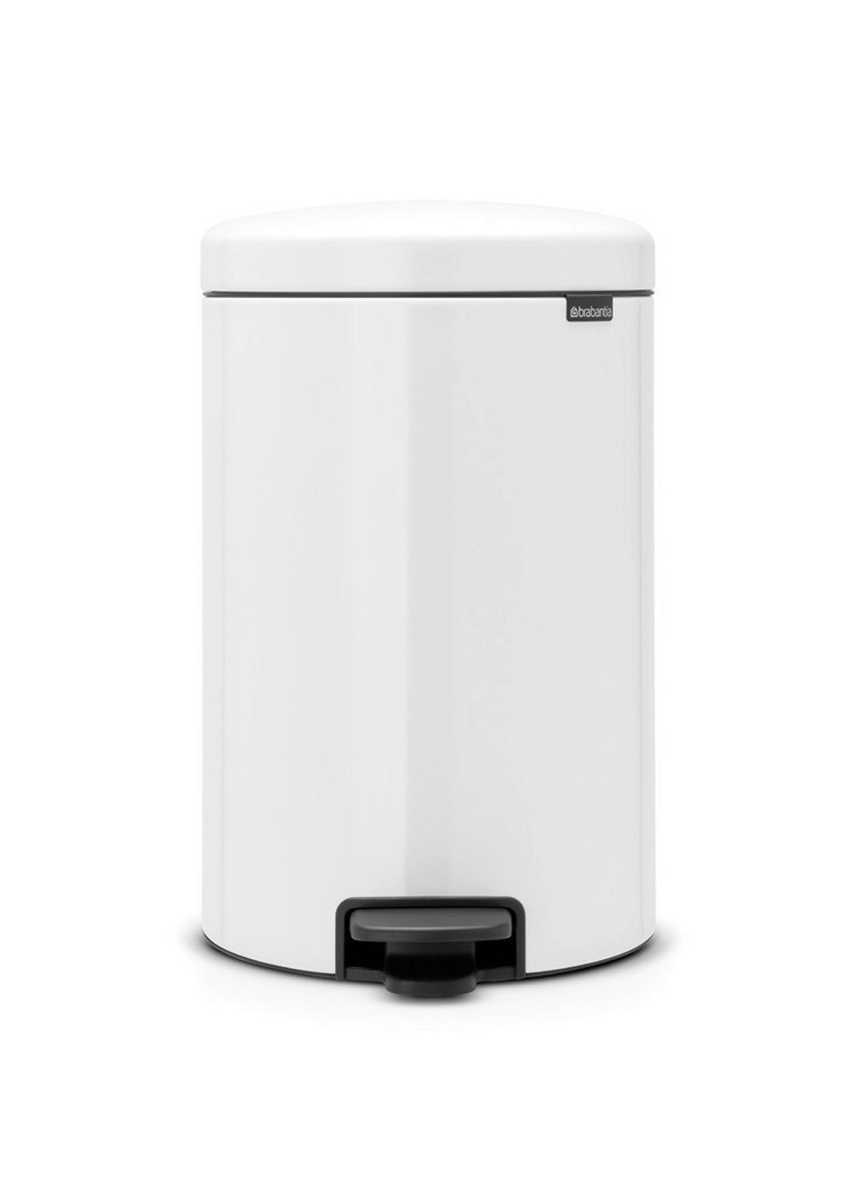ODPADKOVÝ KOŠ  20 l - bílá, Design, kov/plast (29/46,7/38cm) - Brabantia