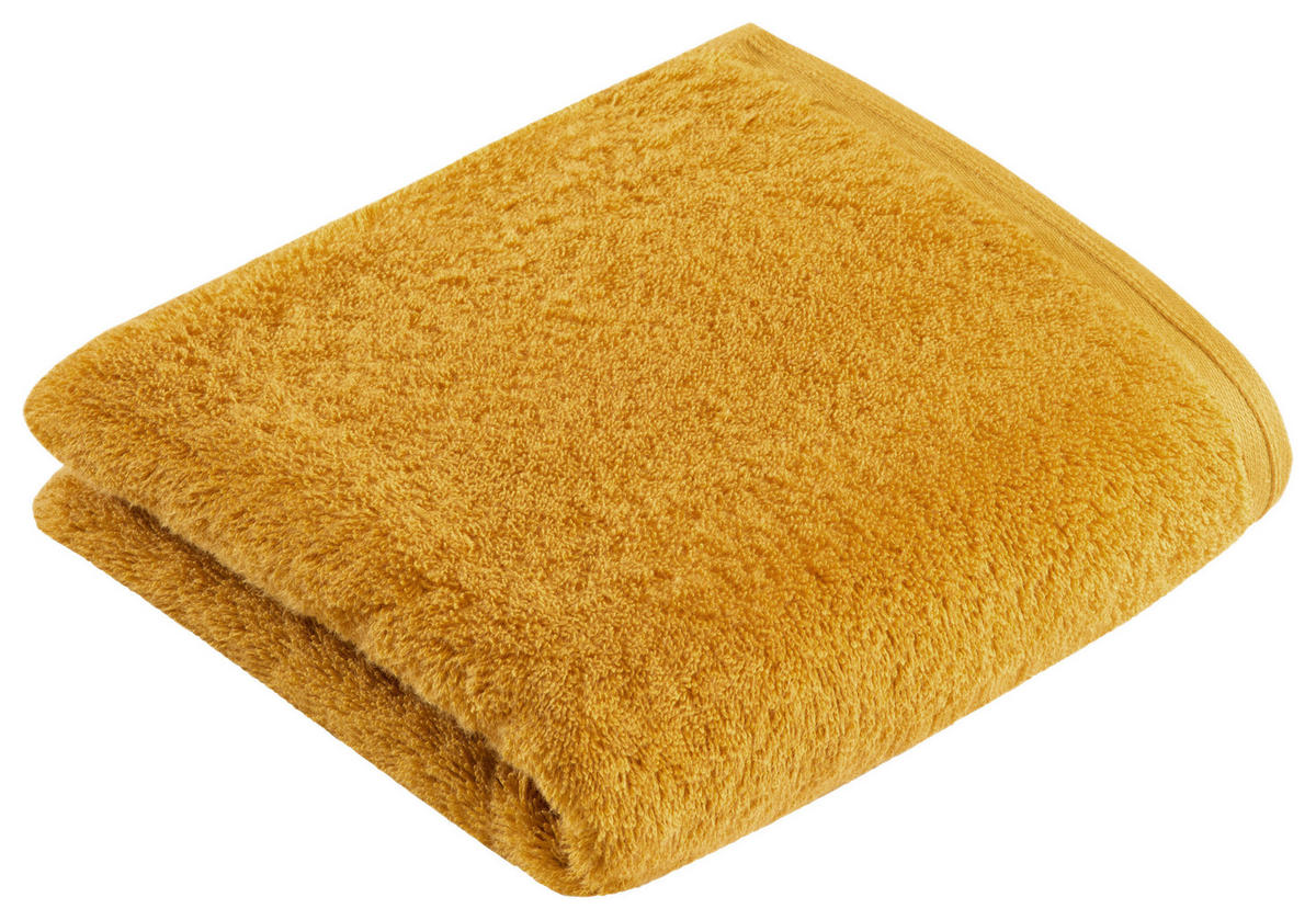 HANDTUCH 110/60 cm Vegan Life NOS Vossen Wäsche Gelb  - Gelb, Basics, Textil (110/60cm) - Vossen
