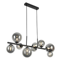 LUSTER    90/30/120 cm    - crna, Konvencionalno, staklo/metal (90/30/120cm) - Dieter Knoll